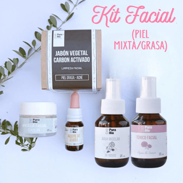 KIT FACIAL PIEL MIXTA- GRASA (VIENE EN CAJA)