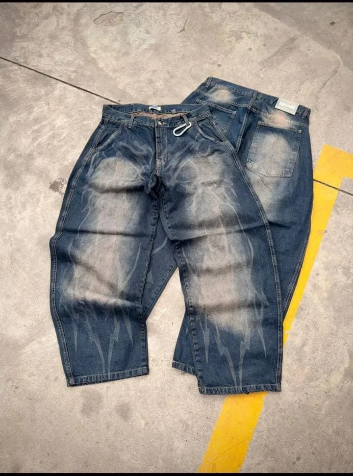 Jean - Baggy Scare Blue