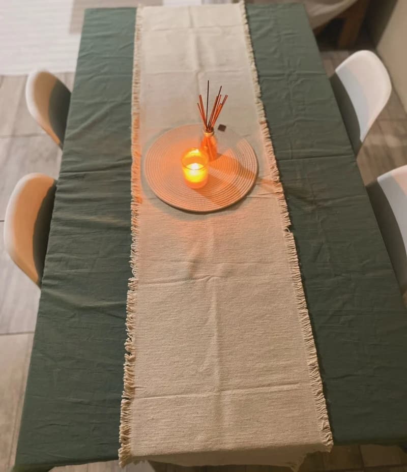 Mantel de Tussor Cuadrado