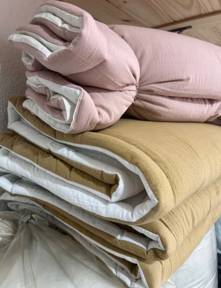 Pillow de Tussor Reversibles