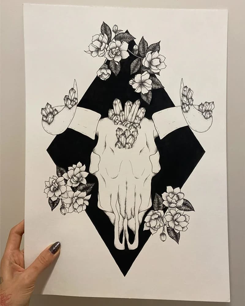 Ilustración Zodíaco Tauro