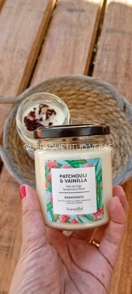 Vela Patchouli & Vainilla. ENAMORATE