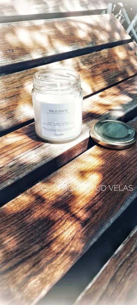 Vela Palo Santo. Limpieza Energetica