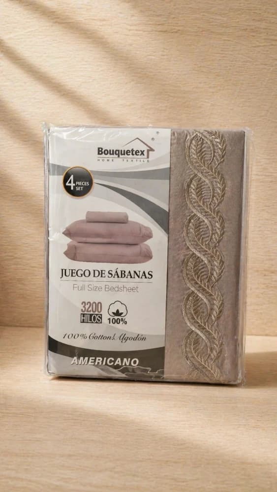 Juego de Sábanas (1 plaza / 1 1/2 Plaza) F002