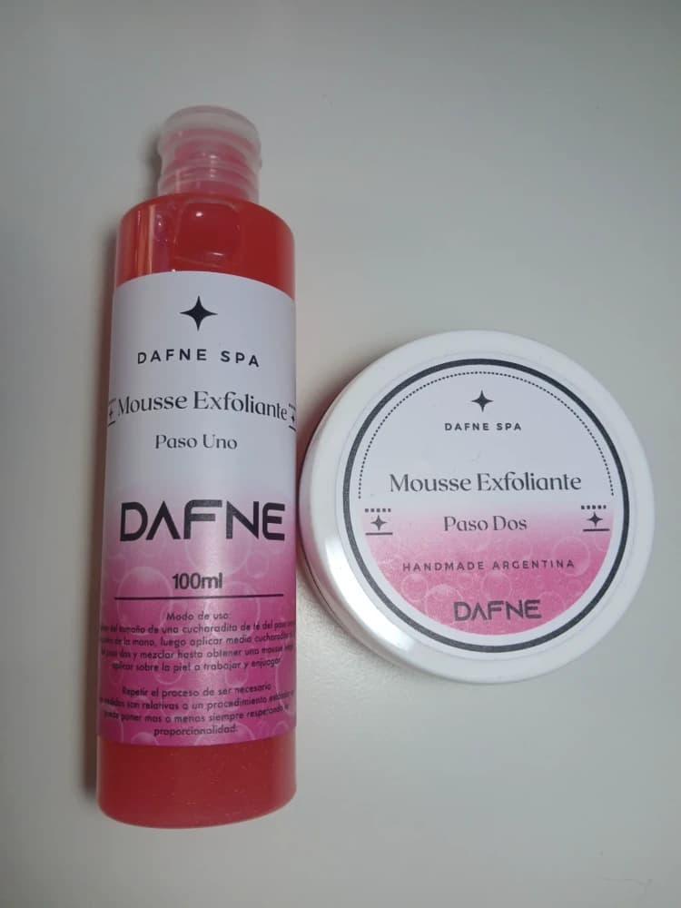 MOUSSE EXFOLIANTE PASO 1 Y 2