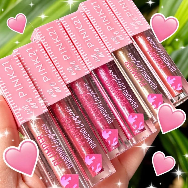PLUMPER DIAMOND LIPGLOSS PINK 21