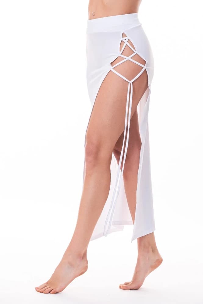 Pollera Blanca Carlota
