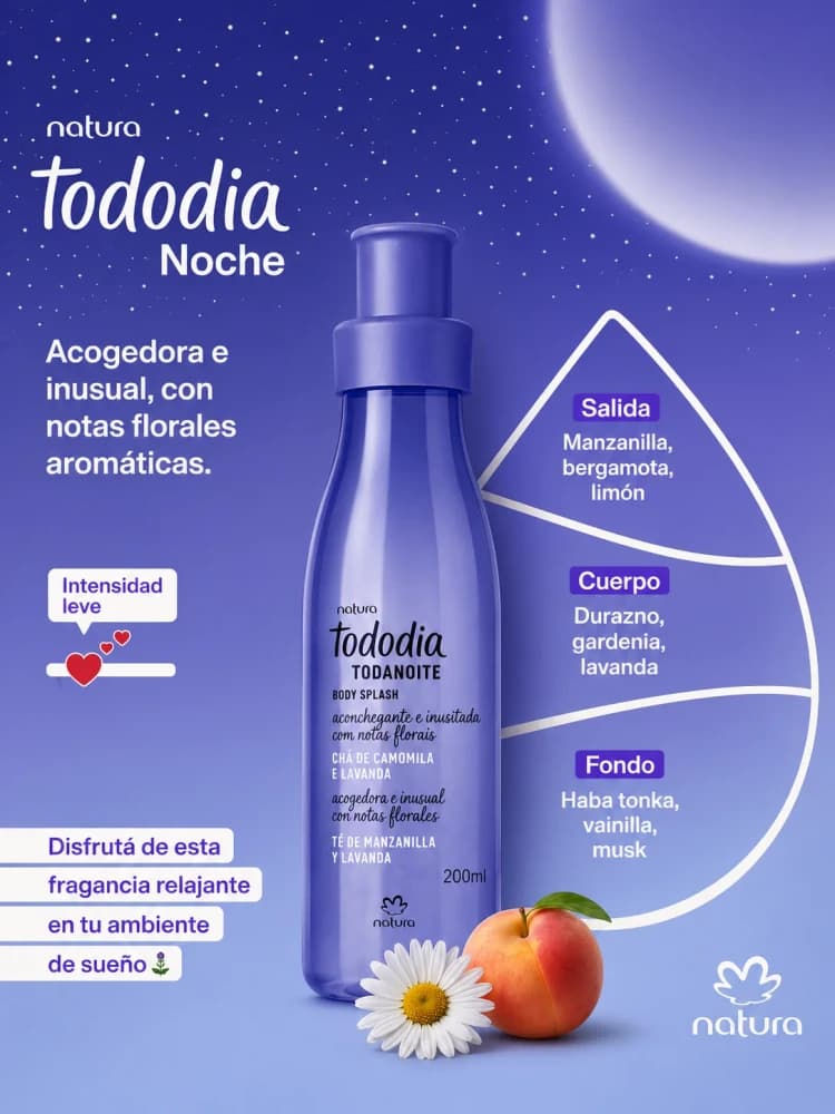 Body splash te de manzanilla y lavanda