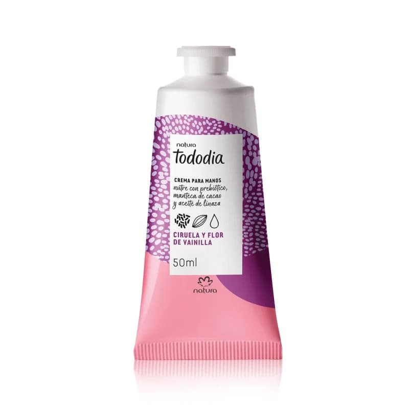 Crema Tododia MANOS ciruela y flor de vainilla 50ml