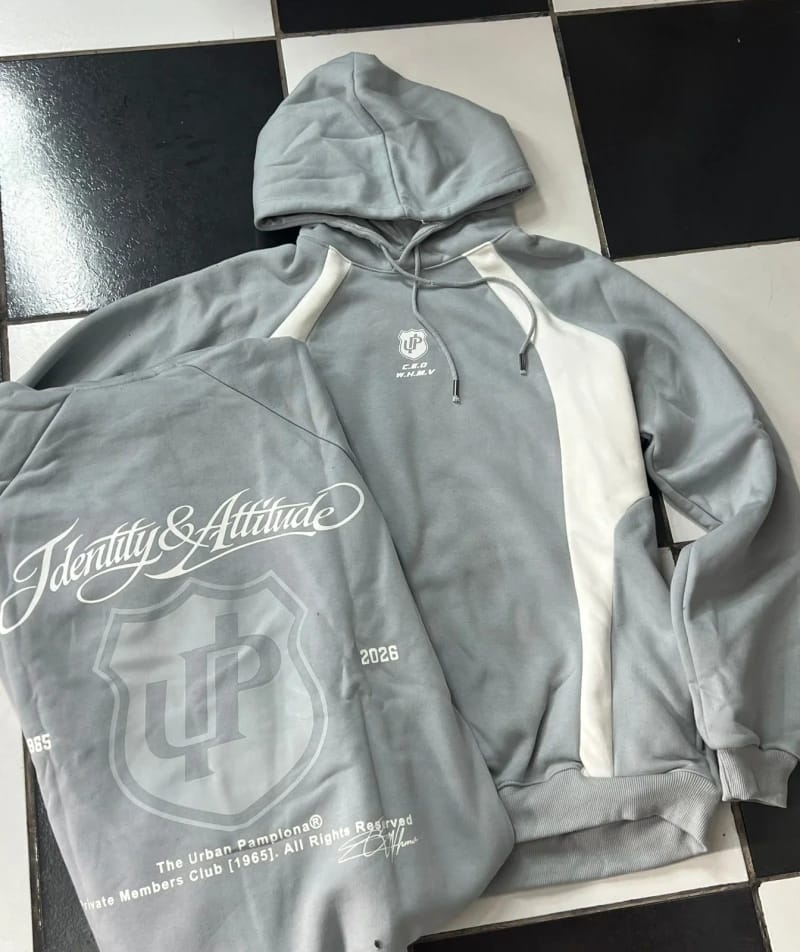 Buzo overzide frizado