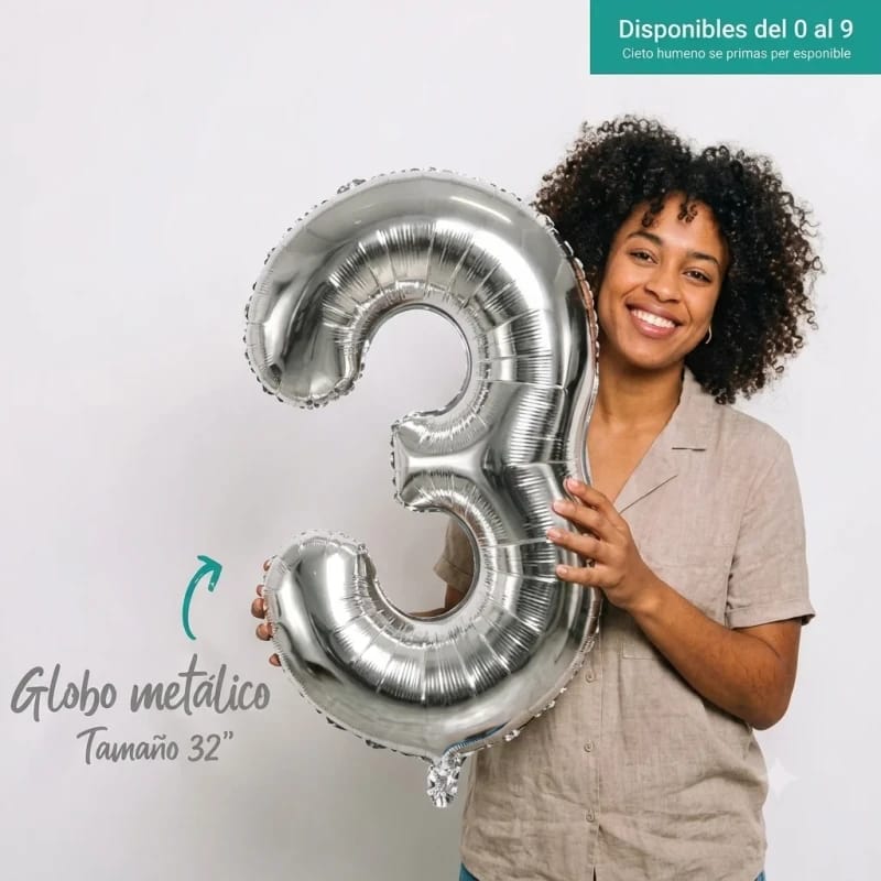 Globo metalizado 32´´ (80cm)
