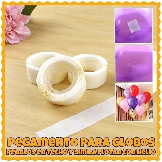 boton de silicona para pegar globos