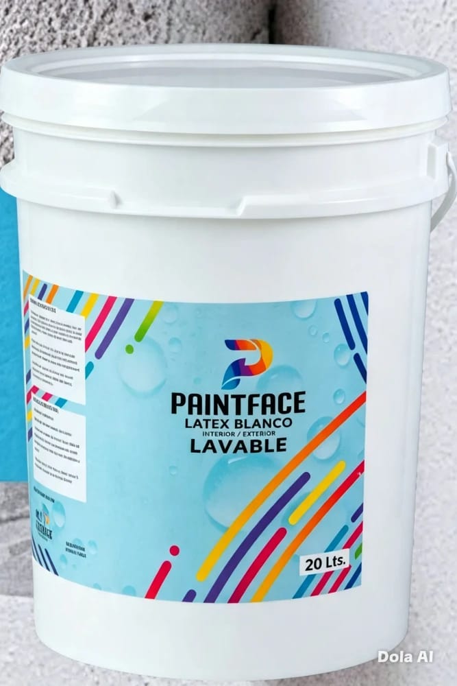 Látex LAVABLE interior o exterior blanco 20L