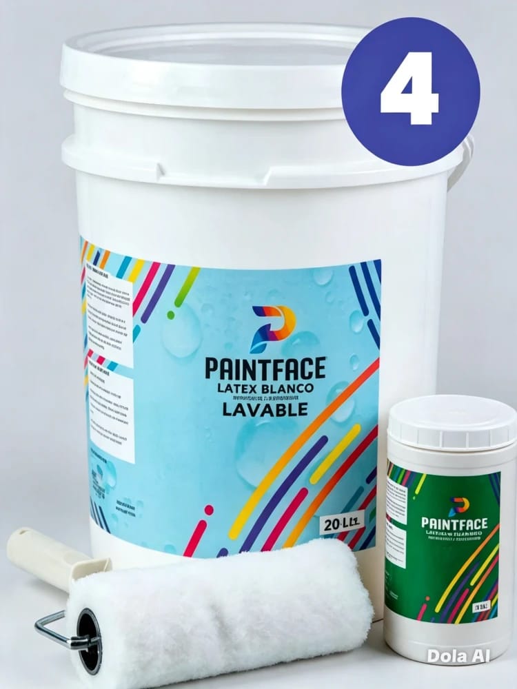 "Combo Látex Lavable" + Rodillo + Enduido