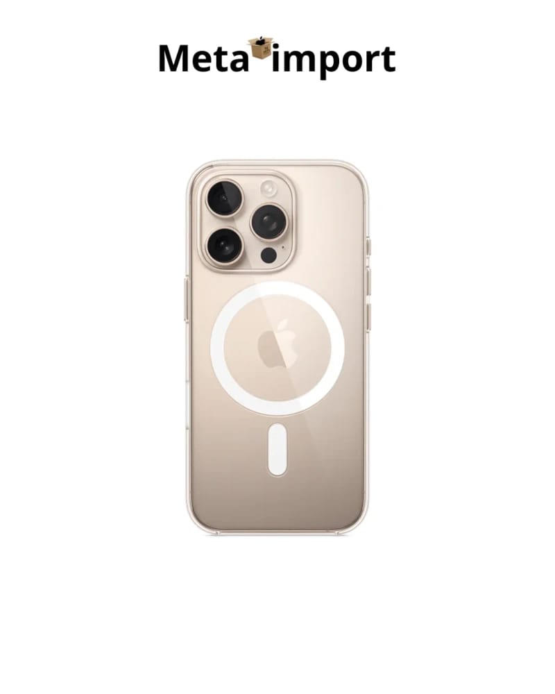 Funda transparente para el iPhone 16 Pro/Pro Max con MagSafe