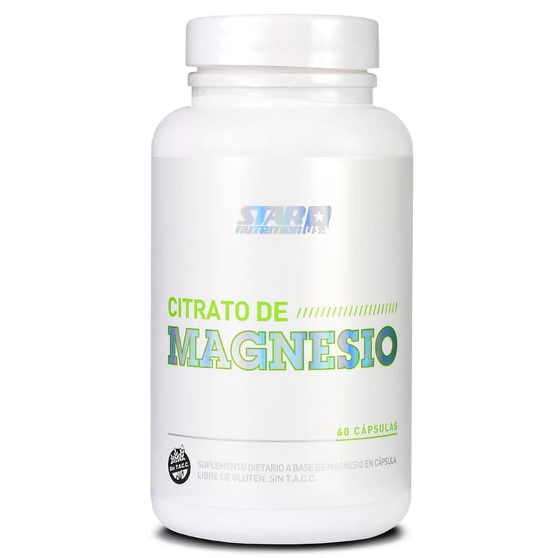 Citrato de Magnesio Star Nutrition — 60 cápsulas 💊
