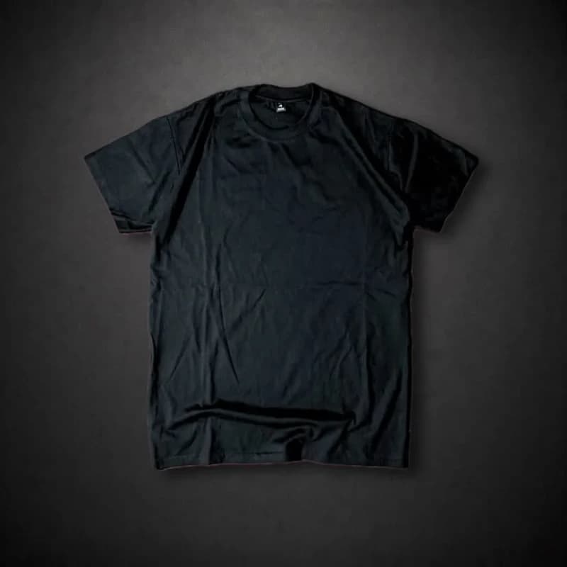 Remera Básica Unisex Premium — Negro | Elbana