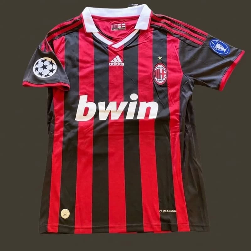 Camiseta Milán 2009/2010 Ronaldinho - Calidad importada (G5)