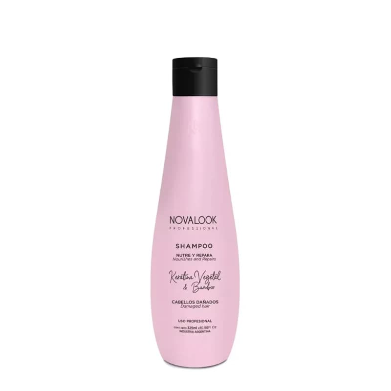 Shampoo Novalook Keratina y Bamboo