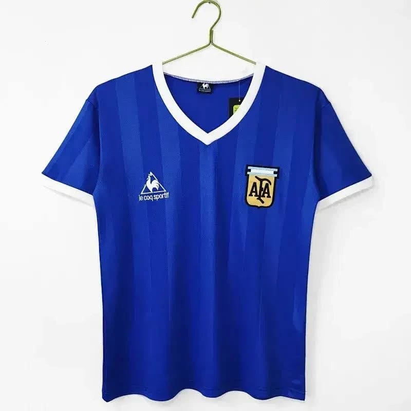 Camiseta Le Coq Sportif Argentina Mundial 86 Alternativa MARADONA