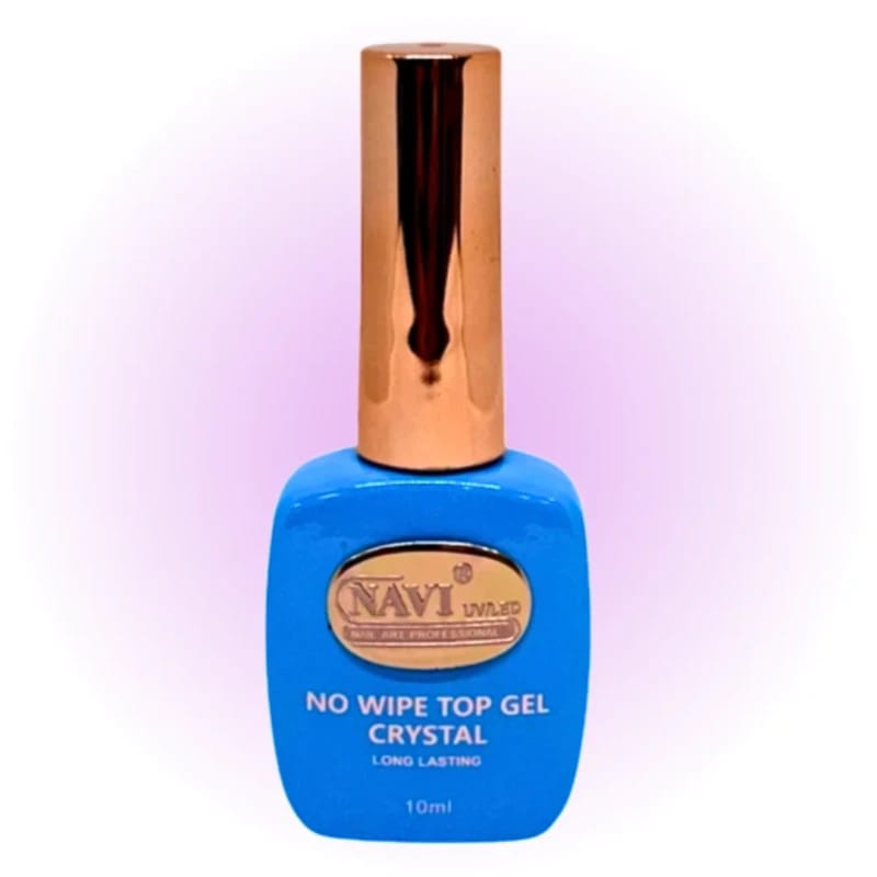 NO WIPE TOP GEL CRYSTAL NAVI 10ML