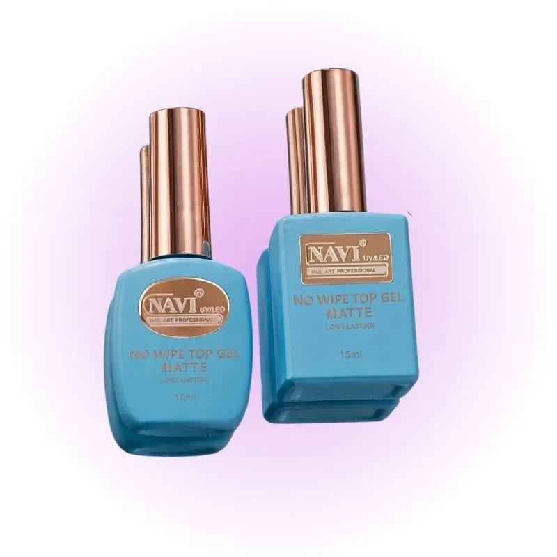 NO WIPE TOP GEL MATTE LONG LASTING NAVI