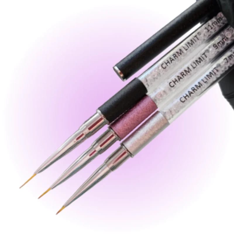 PINCEL LINER GLITTER CHARM LIMIT CON TAPA