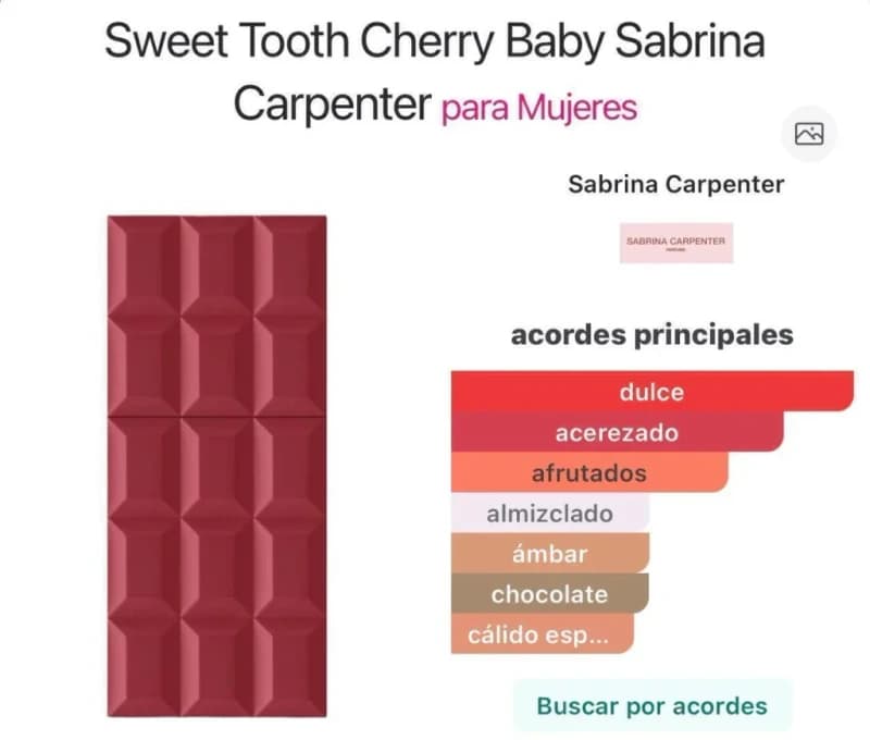 Sweet Tooth Cherry Baby 75ml Sabrina Carpenter