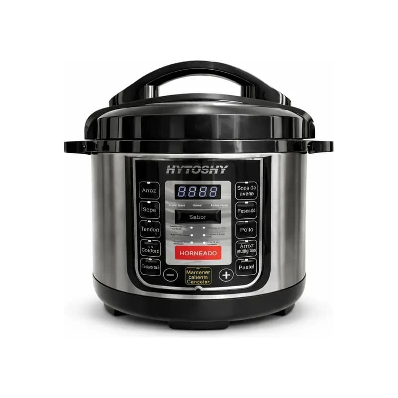 Olla Eléctrica Multifunción 5l Digital Acero Inoxidable Hytoshy