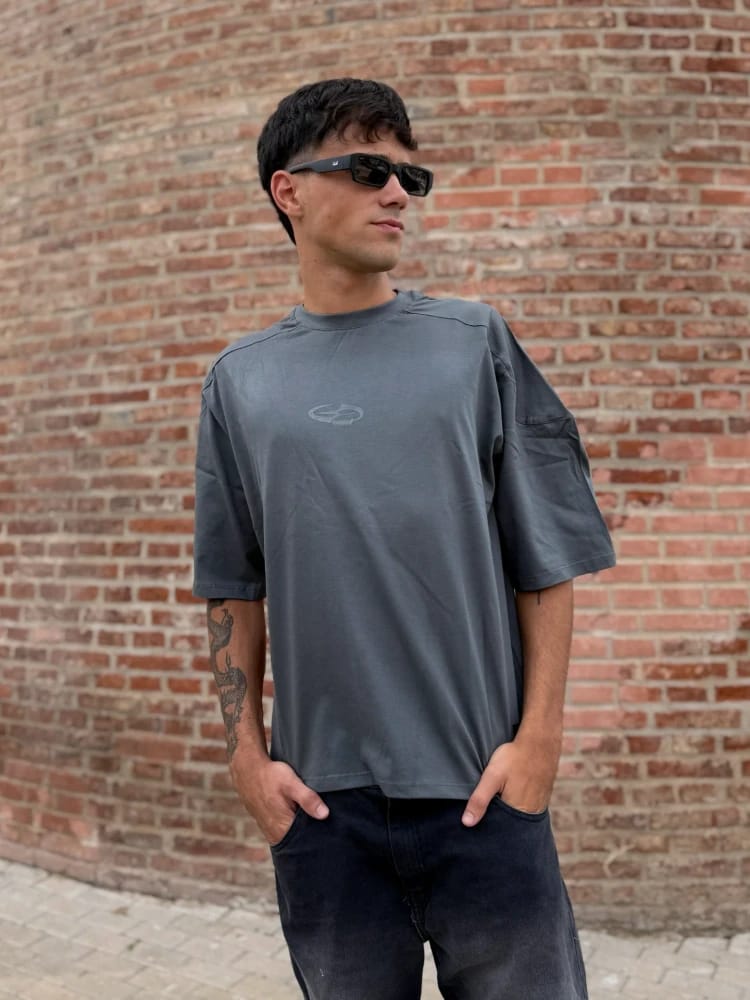 Remera Overboxy Grey VT