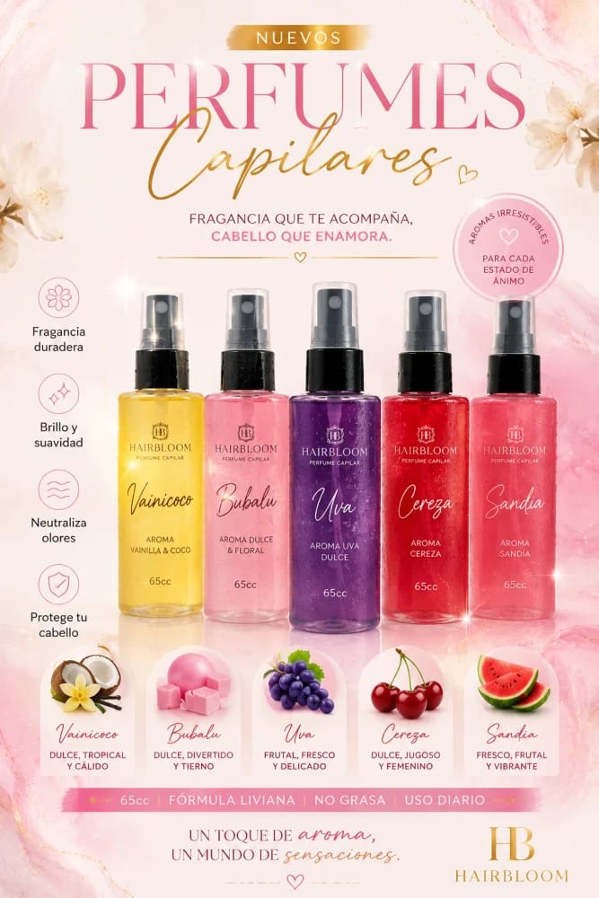 Perfumes capilares