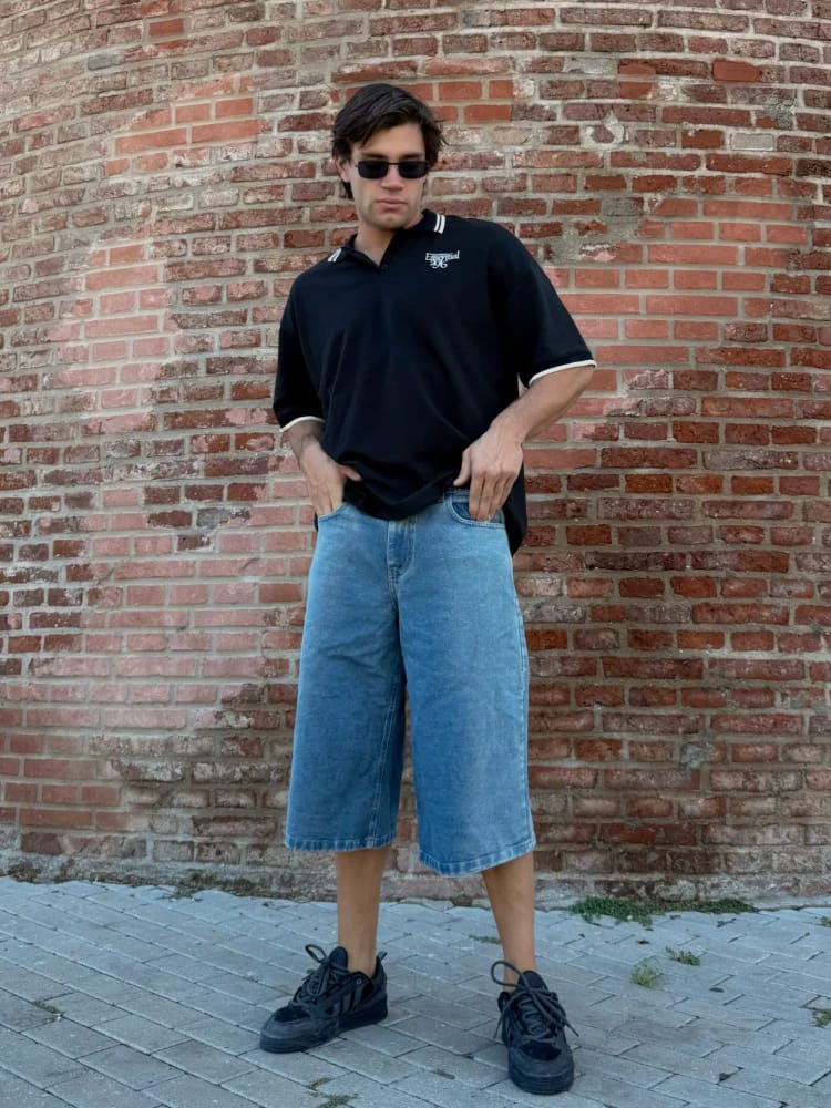 Bermuda Denim Baggy Vad