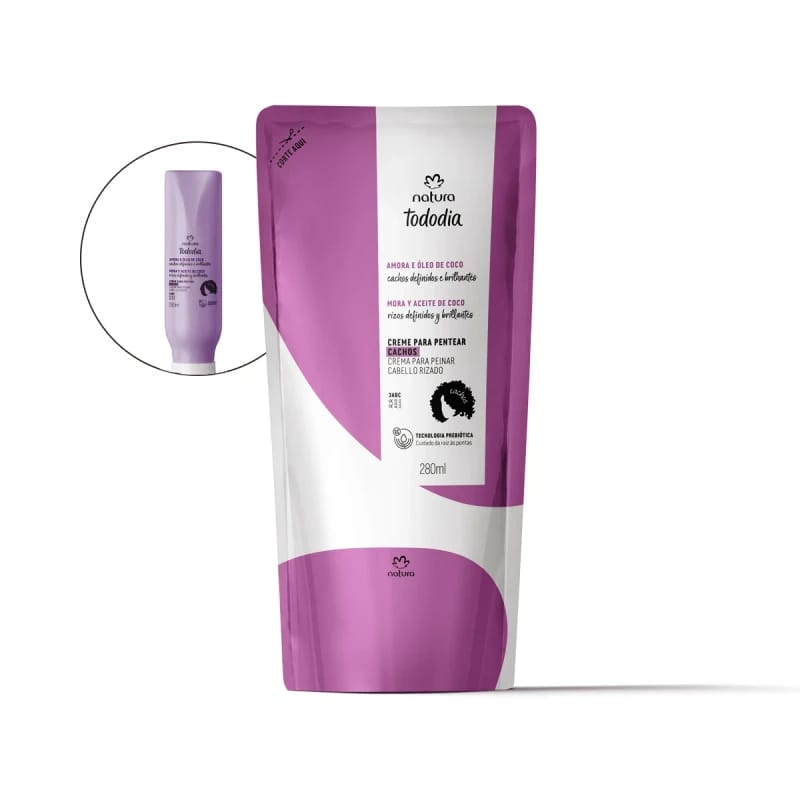 REPUESTO CREMA P/ PEINAR CABELLO RIZADO