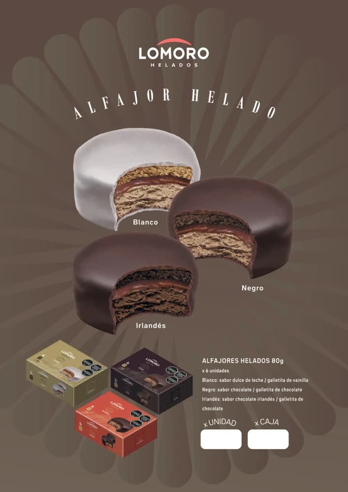 Alfajor Helado