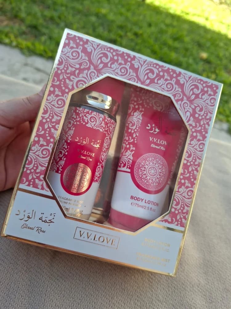 Set perfume + crema Fem.