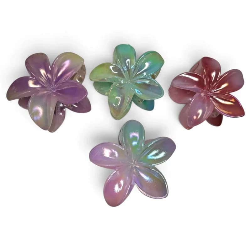 Broche Hawaiano Tornasolado Grande