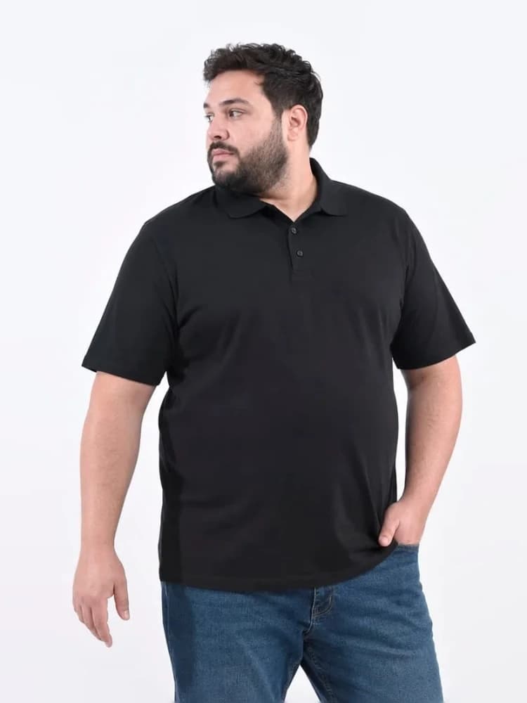 Chomba Pique Algodón Peinado Premium Adulto Talles Especiales