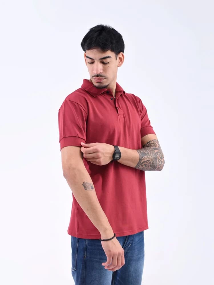 Chomba Pique Hombre Algodón Premium 24.1