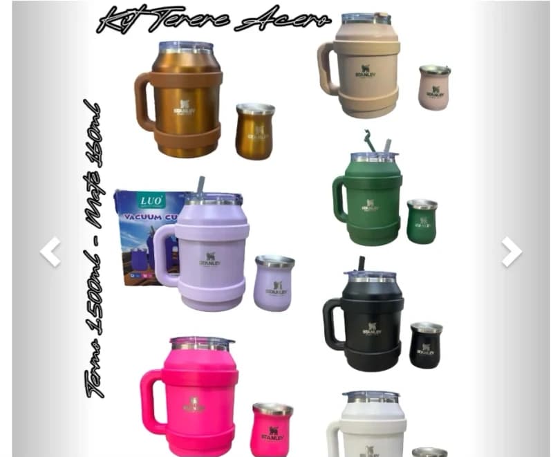 Kit Terere Acero Stanley 1.5L + Mate