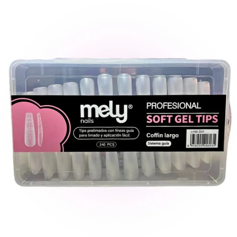 240 TIPS SOFT GEL MULTIFUNCIONAL MELY