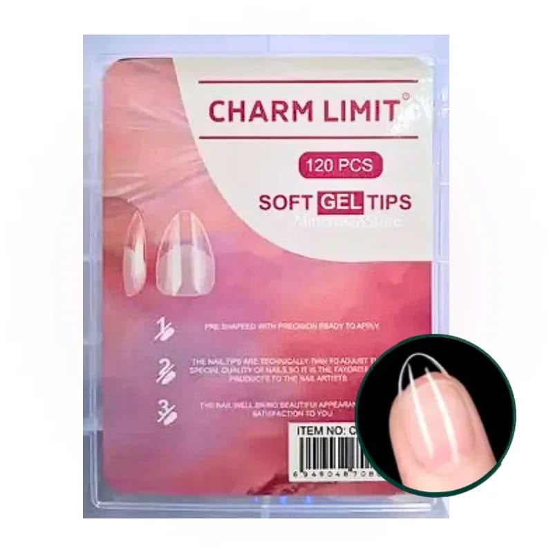 120 TIPS SOFT GEL PRELIMADOS CHATM LIMIT
