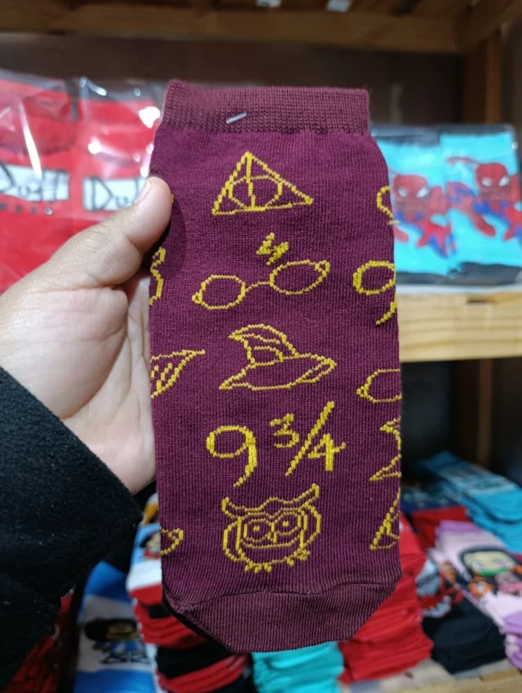 Soquetes Harry Potter símbolos