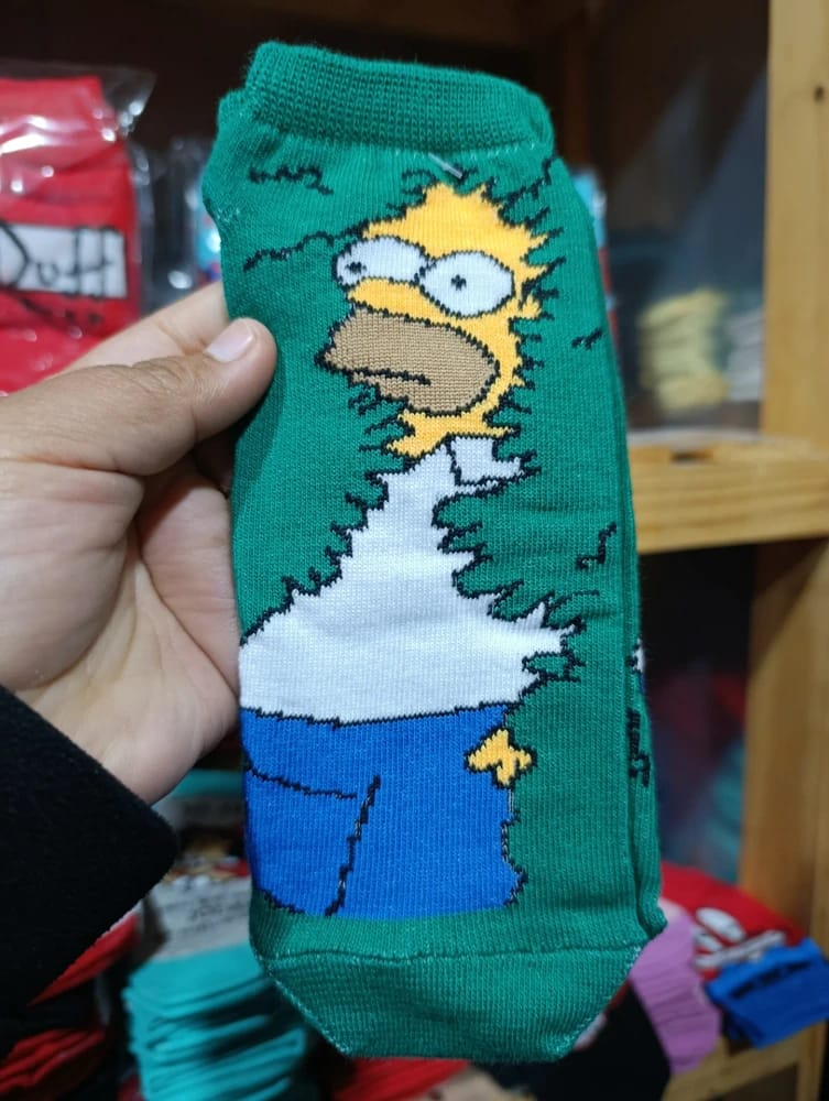 Soquetes de adulto homero