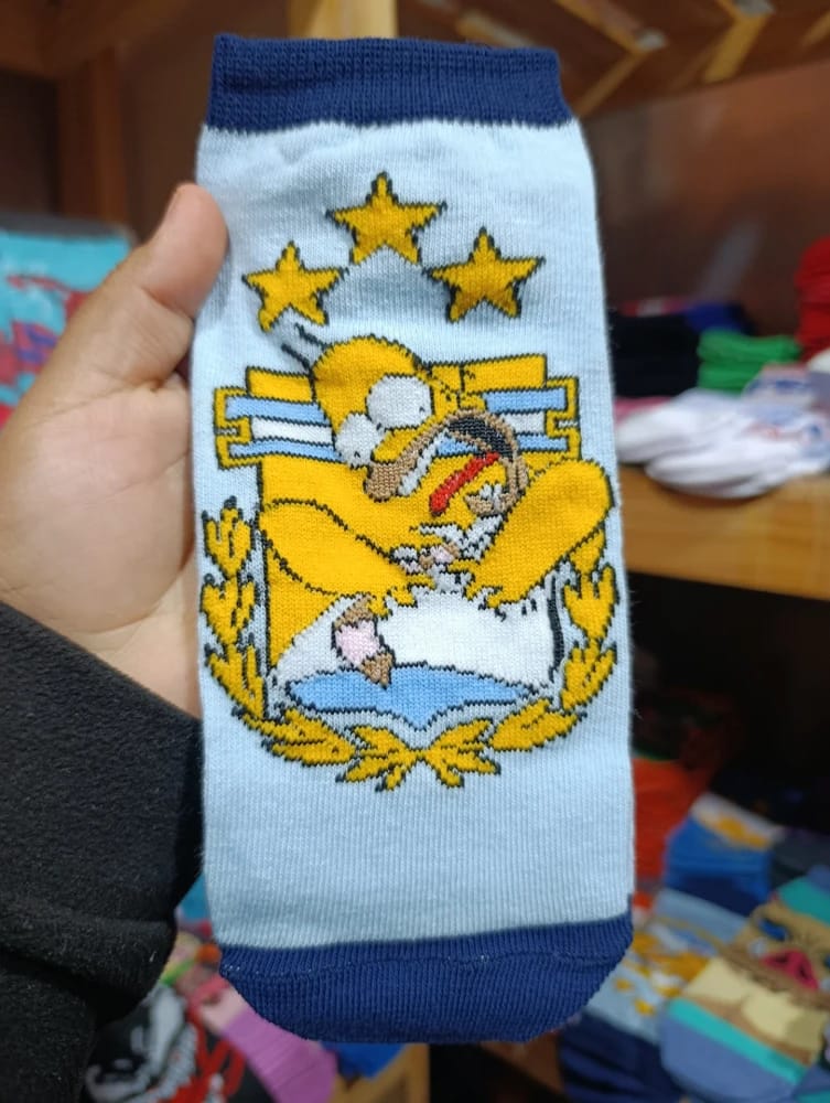 Soquetes de adulto homero