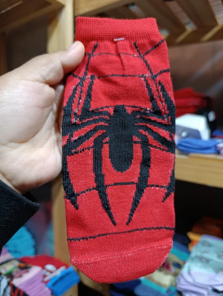 Soquetes de adulto spiderman