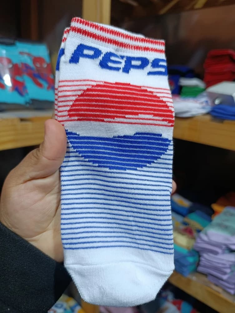 Soquetes de adulto pepsi