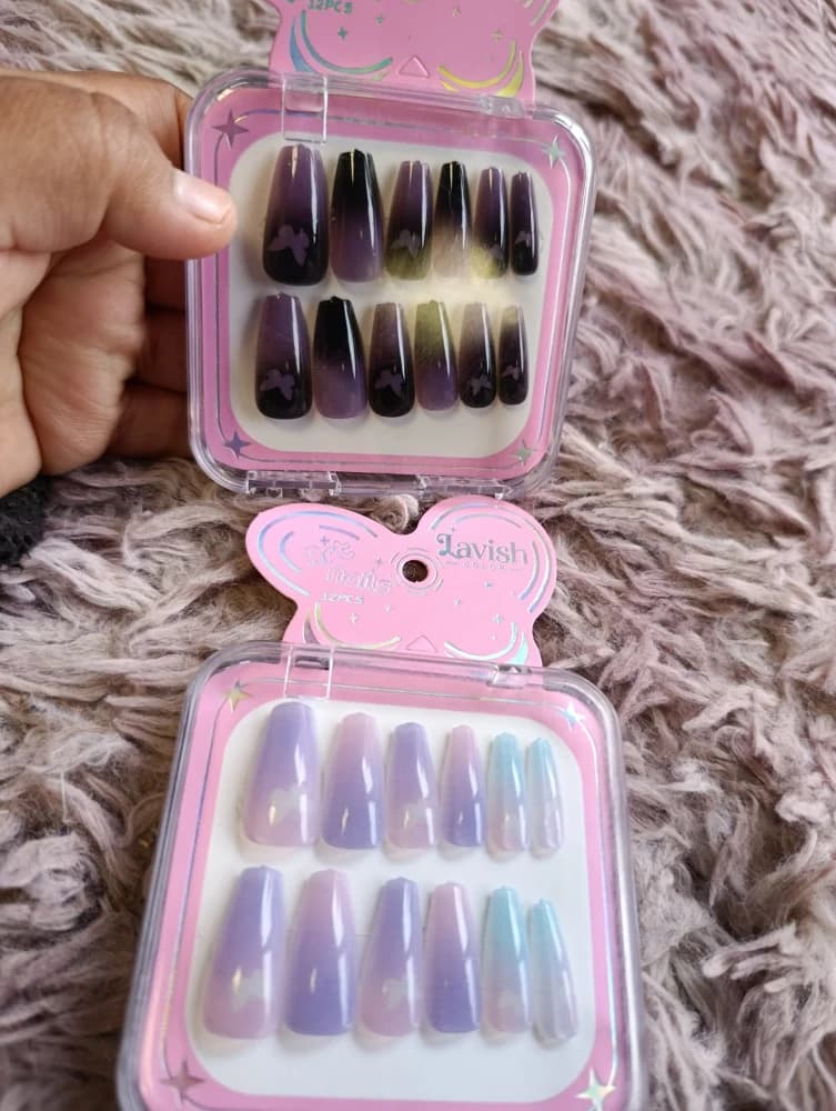 Uñas postizas largas