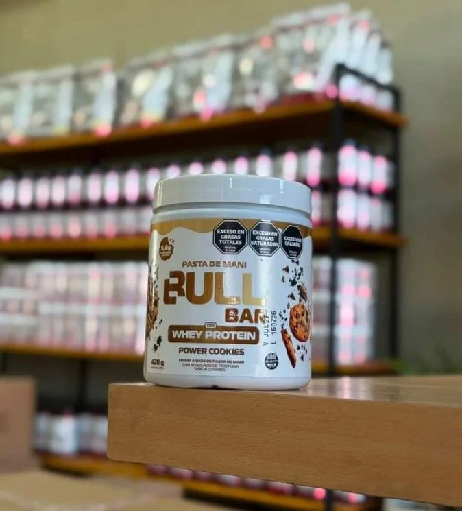 Bull Bar pasta de mani 420 Gr