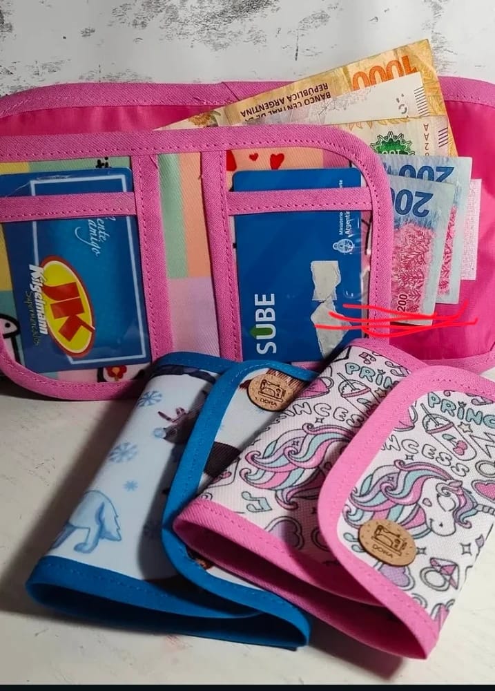 Billetera infantil