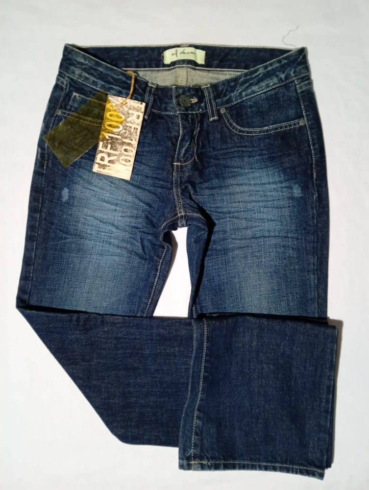Jeans claro localizado Talle 38